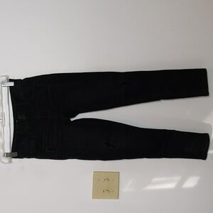 Kohl's Sonoma Black Faux Ripped Jeans Pants